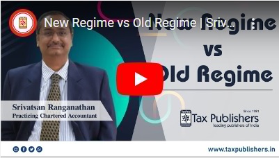 New Regime vs Old Regime | Srivatsan Ranganathan